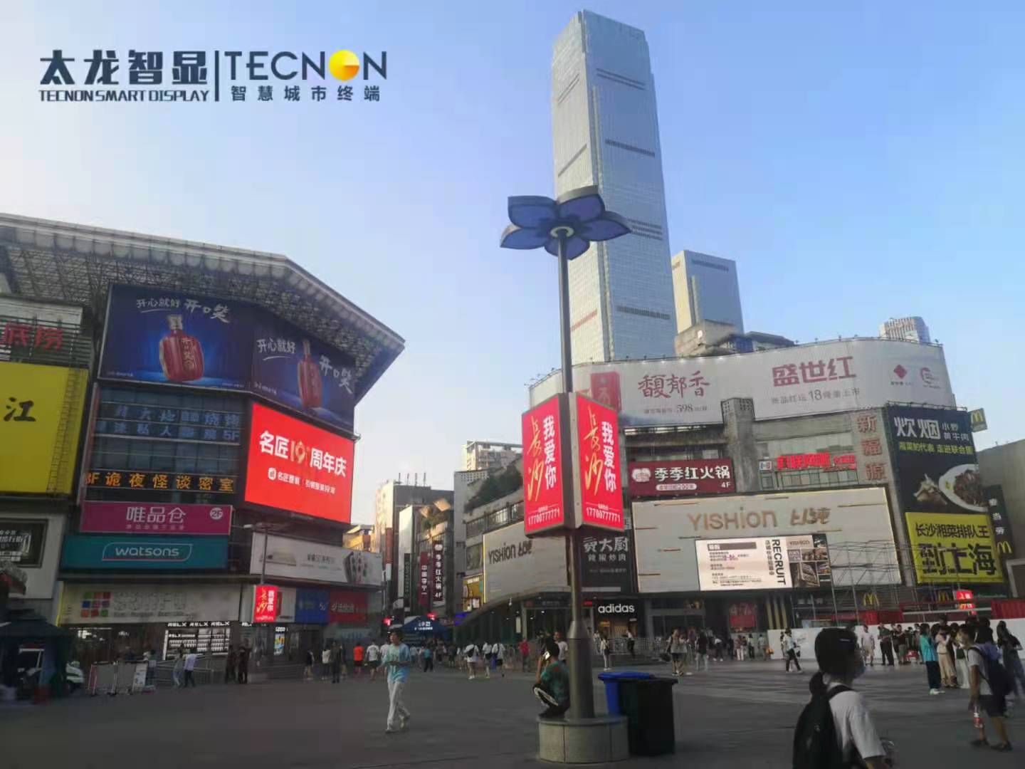LED燈桿屏，智慧路燈，智慧燈桿